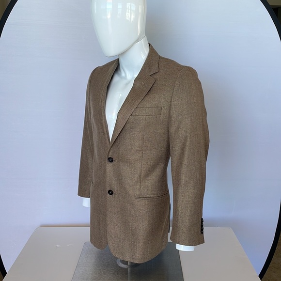 Valentino Mens Sport Jacket Size 38 Brown Tweed - Picture 6 of 16